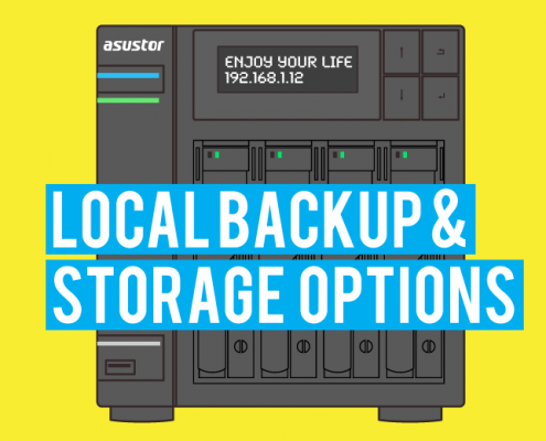 What are the Options for Local, On-Premise Storage?