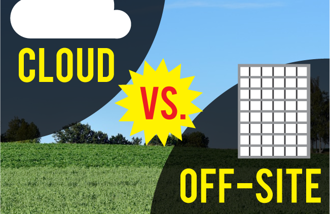 Top 3 Criteria for Choosing Cloud vs On-Site Backup