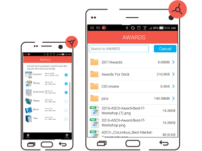 Data Deposit Box Android App